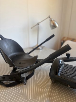 Silla Hoverboard + Cargador + Patinete