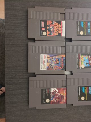 JUEGOS ORIGINALES NINTENDO NES (VERSIONES PAL)