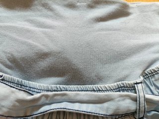 Pantalón corto vaquero premamá