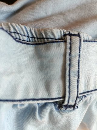 Pantalón corto vaquero premamá