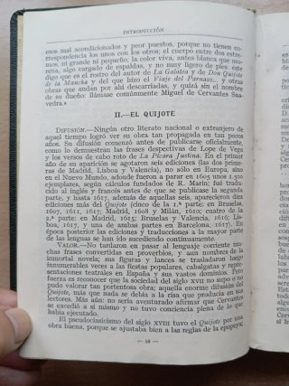 Don Quijote de la Mancha. Ediciones Fax.