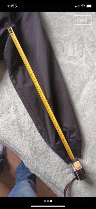 Chaqueta Harrington Brandit Negra