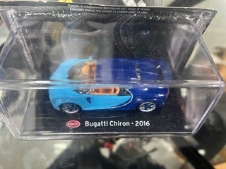 Bugatti Chiron 2016 miniatura 1/43