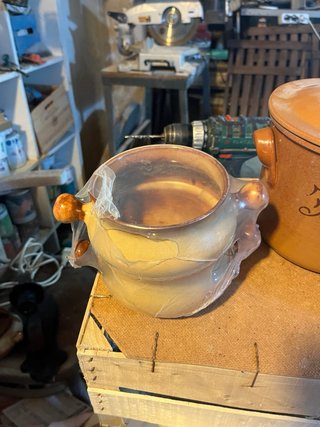 Set Terracotta Fagiolate Contenitori Cucina
