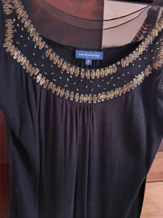Camiseta Adolfo Dominguez Negra Talla P