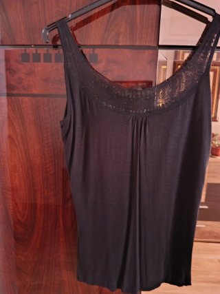 Camiseta Adolfo Dominguez Negra Talla P