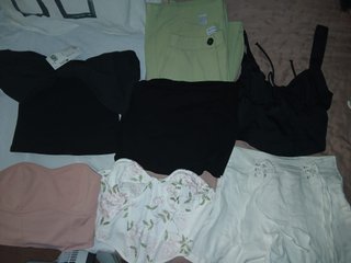 Lote Ropa XXS: Tops, Pantalones y Faldas
