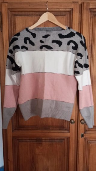 Jersey estampado animal print