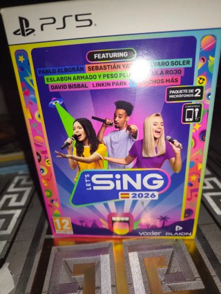 Let's Sing 2026 PS5 Karaoke + 2 Micrófonos