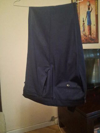 Traje completo azul marino