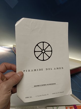 Giochi da tavolo, Piramide dell'Amore, buone condizioni