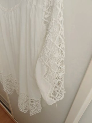 Blusa Mango Encaje Talla S