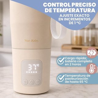 Calienta Biberones Portátil Nao Baby H108 NUEVO