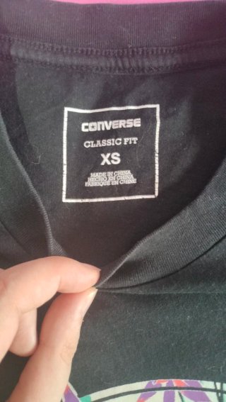 T-shirt Converse XS stampa floreale
