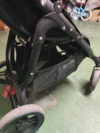 Silla de paseo Valco Baby Snap 4 Negra