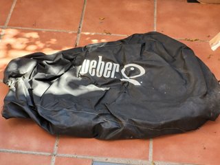 Barbacoa Gas Weber Q 1000 TTNM Beige/Negro