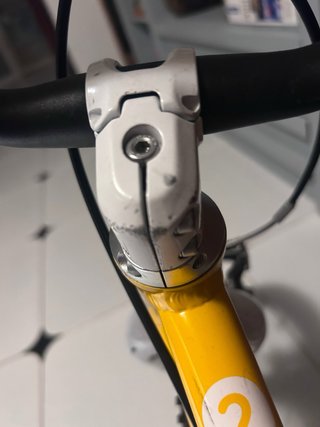 Bici Woom 2 Gialla