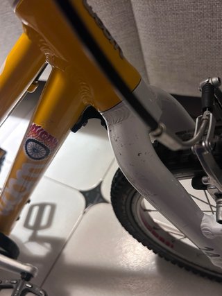 Bici Woom 2 Gialla