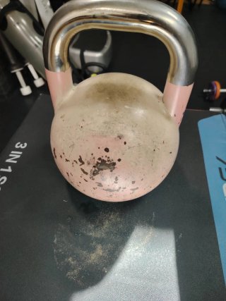 Kettlebell 10 kg Rosa
