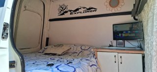 Renault Trafic Camper y acondicionada para motos