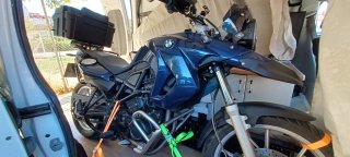 Renault Trafic Camper y acondicionada para motos