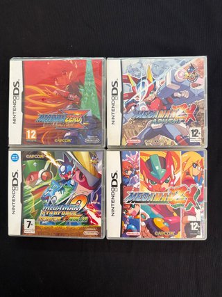Lote 4 Juegos Megaman NDS