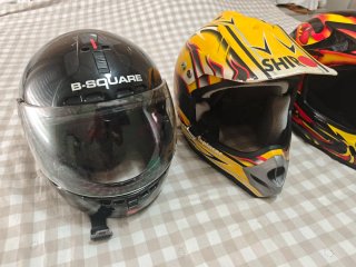 Pack 3 cascos de moto integrales