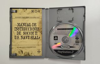 Lote 4 Juegos SOCOM PS2 (U.S. Navy SEALs)
