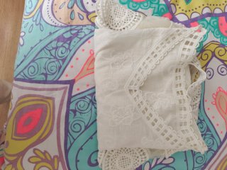 Blusa blanca bordada