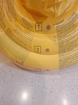 Flotador bebé Swim Safe amarillo