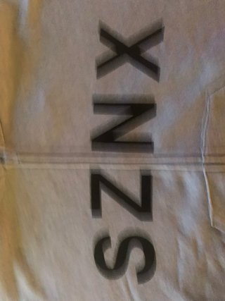 Sudadera Yeezy gris con cremallera