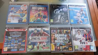 8 Juegos PS3: FIFA, PES, GT5, GTA V y más