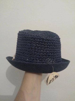 Sombrero de verano conchas y cuentas
