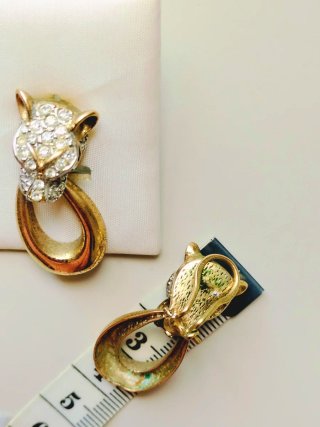 Pendientes Vintage felinos