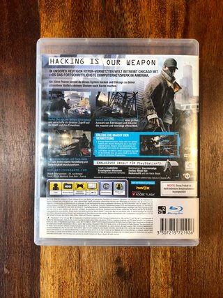 Watch Dogs ps3