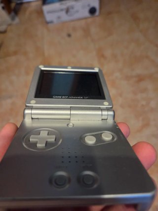Nintendo Game Boy Advance SP Argento
