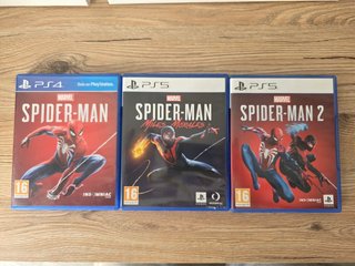 Lote Spider-Man PS4 y PS5