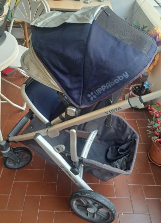 Carro Uppababy Vista + Capazo + Silla coche i-Size