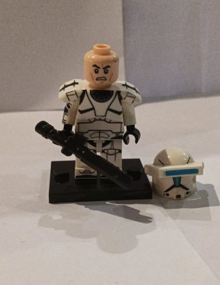 Minifigura Clon Comandante (No Oficial)