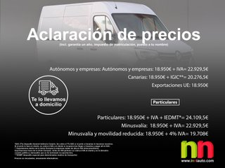 Renault Master L1H2 FG33 2.3DCI 135cv 2.3DCI 135cv