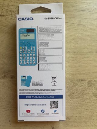 Calculadora Científica Casio FX-85 SPCW