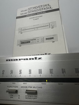 Receptor Estéreo Marantz ST310 AM/FM
