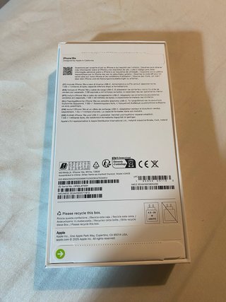 iPhone 16 128GB Blanco Sin Estrenar