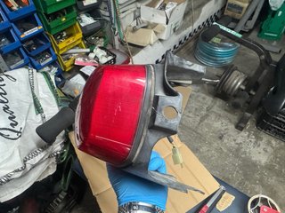 Portamatricula y piloto Honda Scoopy 50/100
