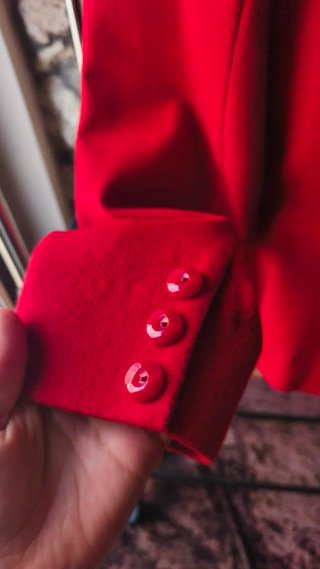 Americana Blazer Vintage Roja