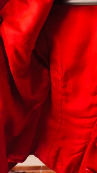 Americana Blazer Vintage Roja