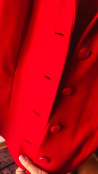Americana Blazer Vintage Roja