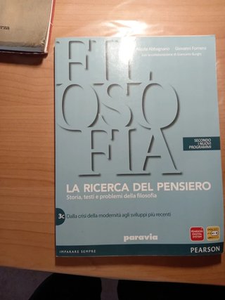 Libri La ricerca del pensiero 3a 3b 3c