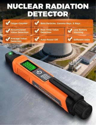 Contador Geiger (detector de radiación nuclear)