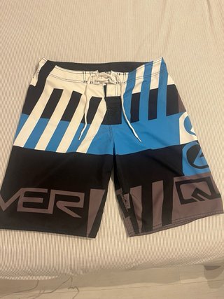 Bañador Quiksilver Negro y Azul